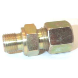 1/4 BSP x 8S MALE STUD CPL